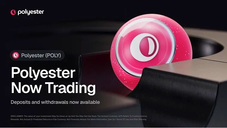 Bitcoin Now Live on Polyester